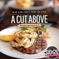 Hog's Australia's Steakhouse food