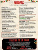 Rivera's Mexican Food. menu