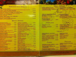 Bocaito Spanish Cuisine menu