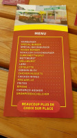 Schuller Grill menu