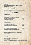 V.o.f. Uitbaeterij De Viersprong menu