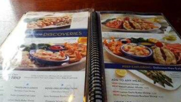 Red Lobster menu