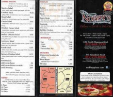 Bakery And Breakfast At Nobby's menu