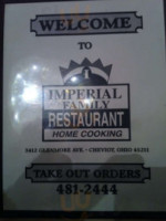 Imperial Family Restaurant food