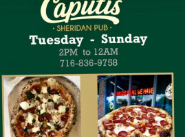 Caputi's Sheridan Pub food