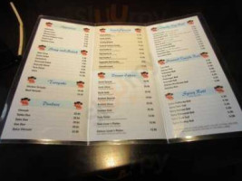 Bluefin menu
