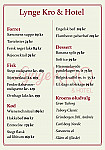 Hotellyngekro menu