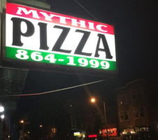 Mythic Pizza inside