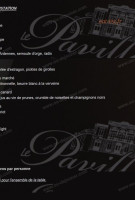 Le Pavillon CG menu