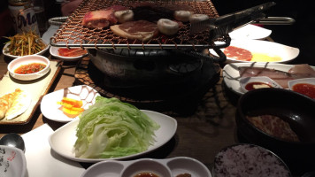 Hwaro Korean Barbecue food