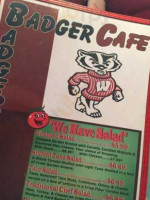 Badger Cafe food