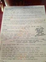Brickhouse Cafe menu