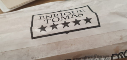 Enrique Tomas food
