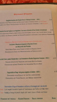 Osteria San Michele menu
