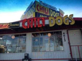 Matt's Famous Chili Dogs food