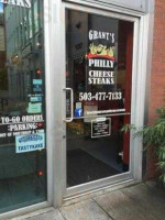 Grant's Philly Cheesesteaks outside