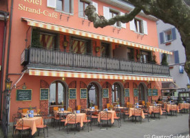 Hotel Strand-Cafe inside