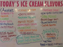 Yoyo's Ice Cream Beaufort's Best Ice Cream menu