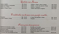 Botequim do Itahy menu