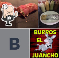 Burros Percherones El Juancho food