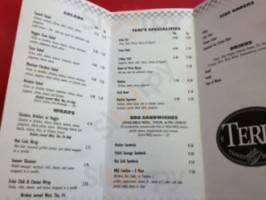 Teri's Coney Island menu