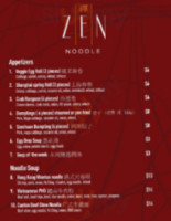 Zen Noodle inside