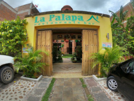 Palapa outside