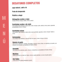 La Casita De Rosita menu