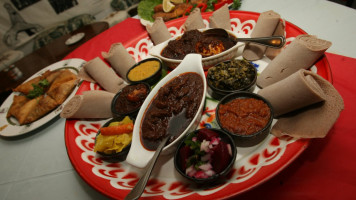 Addis Cafe food
