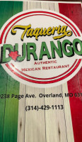 Taqueria Durango food