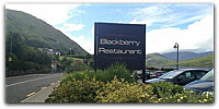 Blackberry Cafe outside