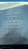 Jenny's Homemade Cookies inside