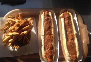 Torony's Giant Hotdog food