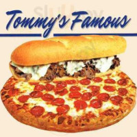 Tommy S Famous Cheesesteaks Pizza food