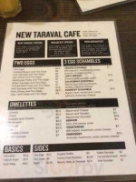 New Taraval Cafe menu