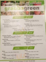 Grabbagreen menu