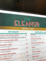 The Eleanor Dc menu