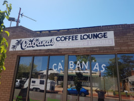 Cabanas Coffee Lounge outside