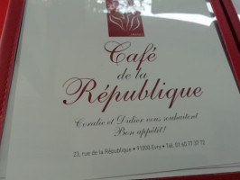 Cafe De La Republique food