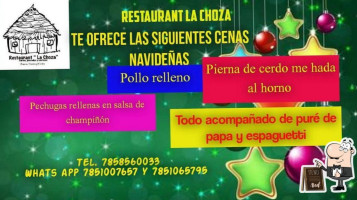 La Choza food