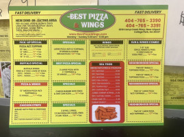 Best Pizza Wings food