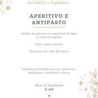 Agriturismo La Costa Cascina Scarpata menu