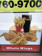 America's Best Wings food