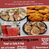 Pearl Street Cafe Pub food
