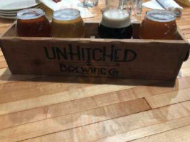 Unhitched Brewing Company food