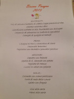Osteria Dei Boci menu