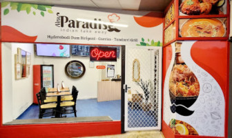 New Paradise Indian Cuisine inside