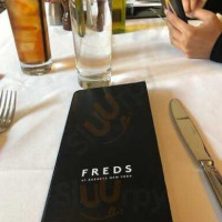 Fred's At Barneys New York food