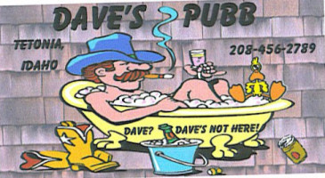 Dave's Pubb inside