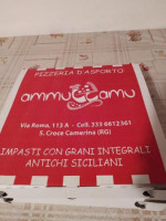 Ammuccamu Pizzeria D'asporto menu